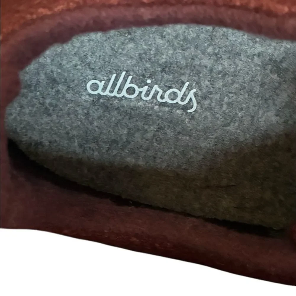 Allbirds Wool Runners Sneakers Men’s Size 12 Burgundy and Pink